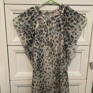 Ladies Animal print blouse